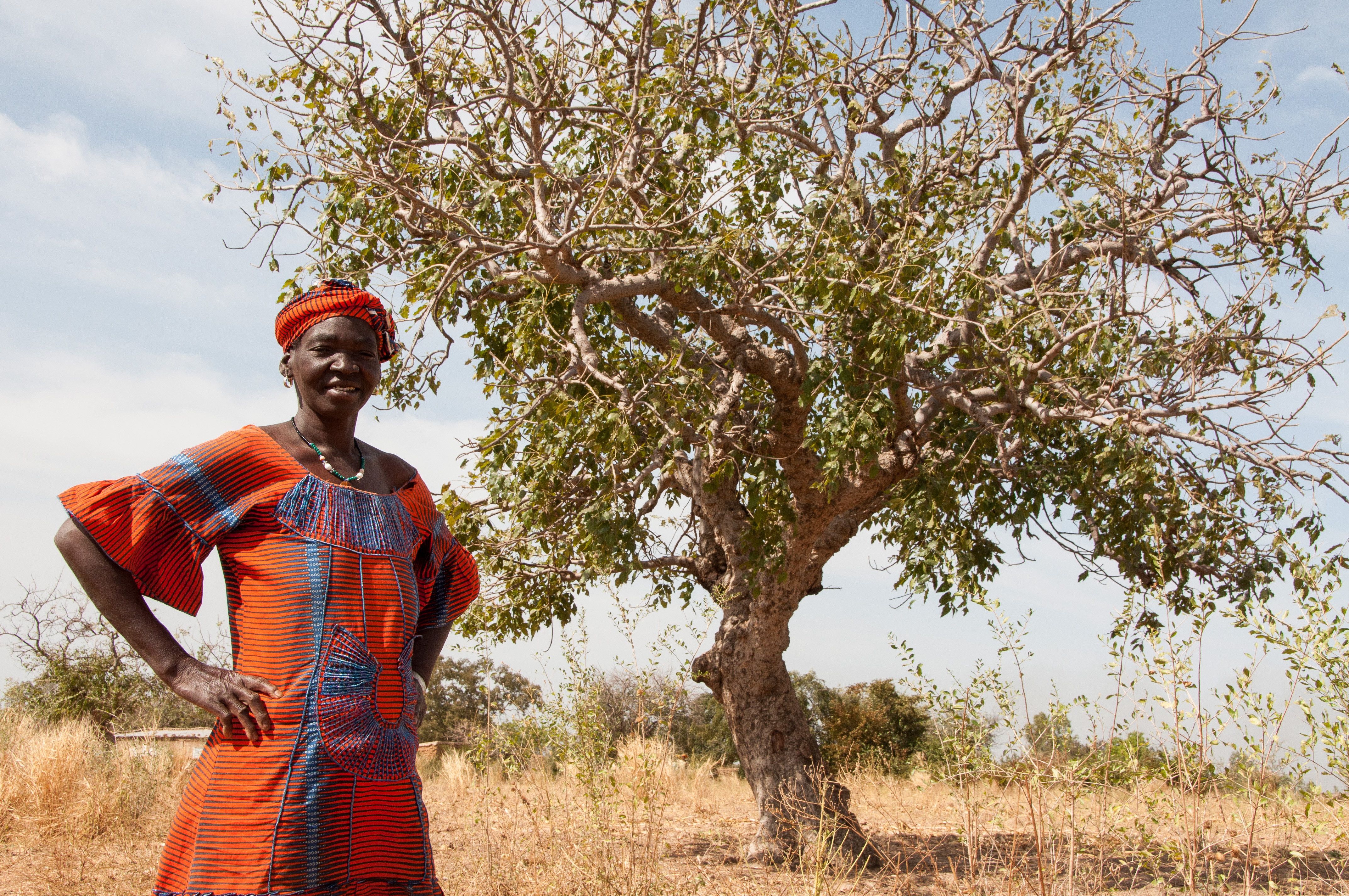 Sounkoura, participant in the Re-greening Koulikoro project